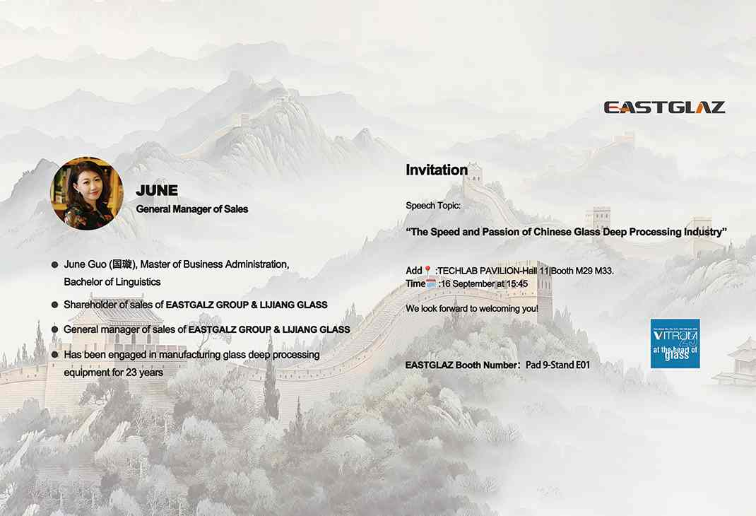 VITRUM2025 Milan, EASTGLAZ, Booth M29-M33